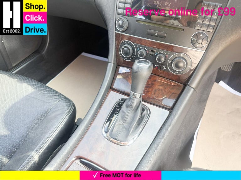  Mercedes-Benz C Class 1.8 C200 Kompressor Elegance SE 4dr Petrol Automatic
