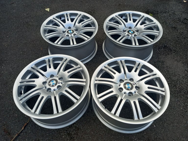 image for Genuine 19" Bmw M3 e46 M-sport Staggered 5x120 Alloy Wheels style 67m