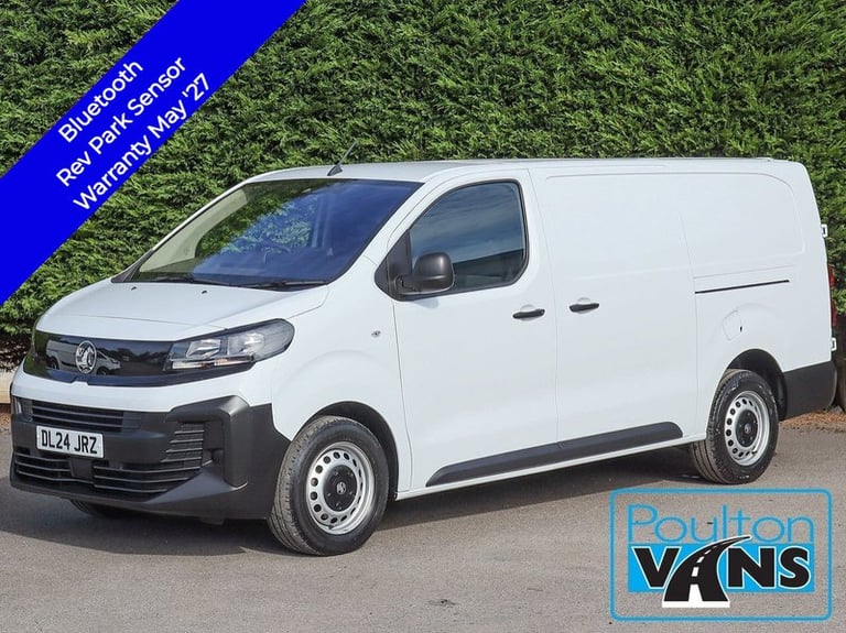 image for  Vauxhall Vivaro 3100 Prime 2.0 Turbo D 145BHP XL L2 LWB PANEL VAN, Bluetooth, Air Con, Crui Medi...