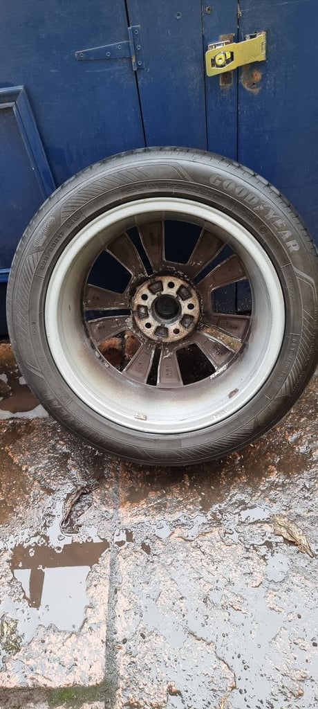Alloy wheels, 4x 225 50 r17, 7Jx17 ER 45, 5x112, skoda, goodyear efficientgrip performance 2