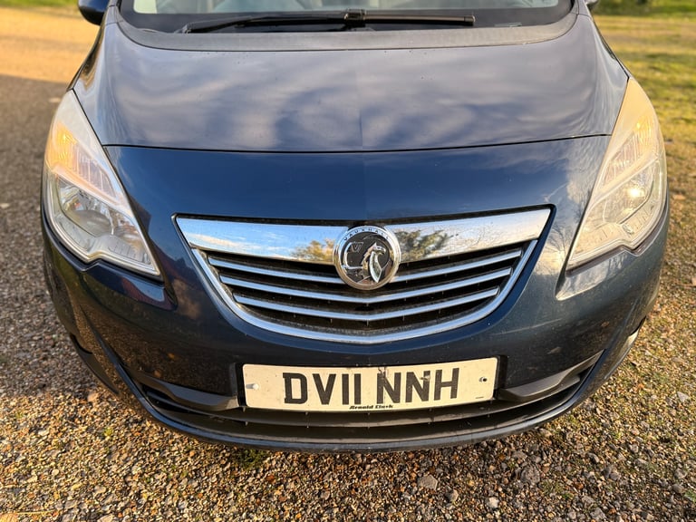 2011 VAUXHALL MERIVA - 1 YEARS MOT