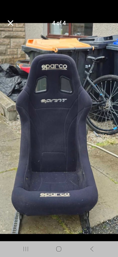 Sparco bucket seat