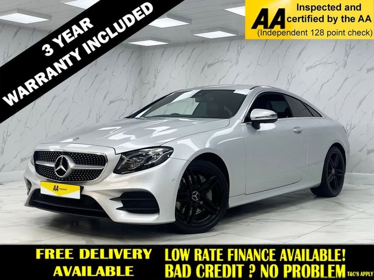 2019 Mercedes-Benz E Class 2.0 E220d AMG Line Coupe 2dr Diesel G-Tronic+ Euro 6 (s/s) (194 ps) Co...