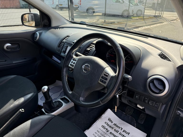 2012 Nissan Note N-tec Plus Mpv Petrol Manual