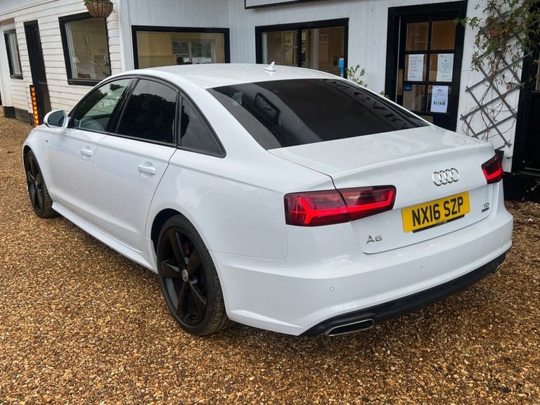 2016 16 AUDI A6 SALOON 3.0 TDI V6 BLACK EDITION SALOON 4DR DIESEL S TRONIC QUATT