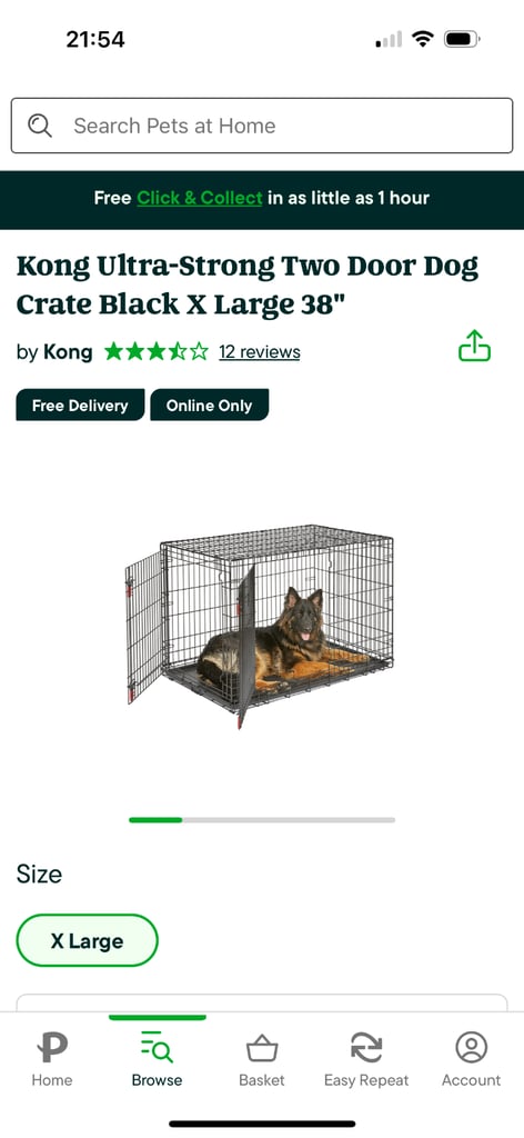 Brand New Dog XL Crate