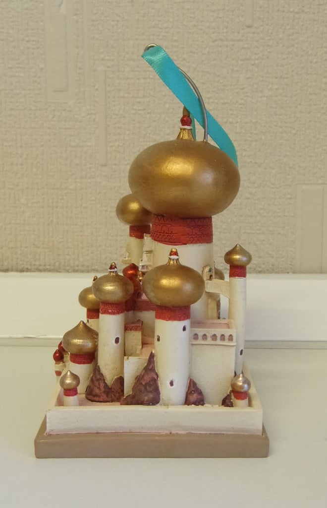 Disney Aladdin jasmine's palace castle collection hanging ornament 2021