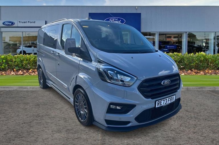 2023 Ford Transit Custom 2.0 EcoBlue 170ps Low Roof D/Cab Limited Van Auto PANEL VAN DIESEL Autom...