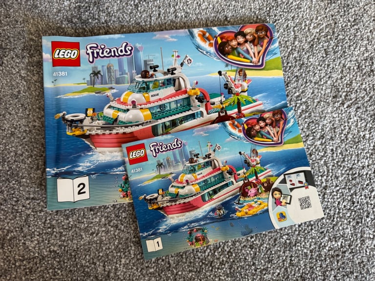 Lego Friends - rescue mission boat 41381