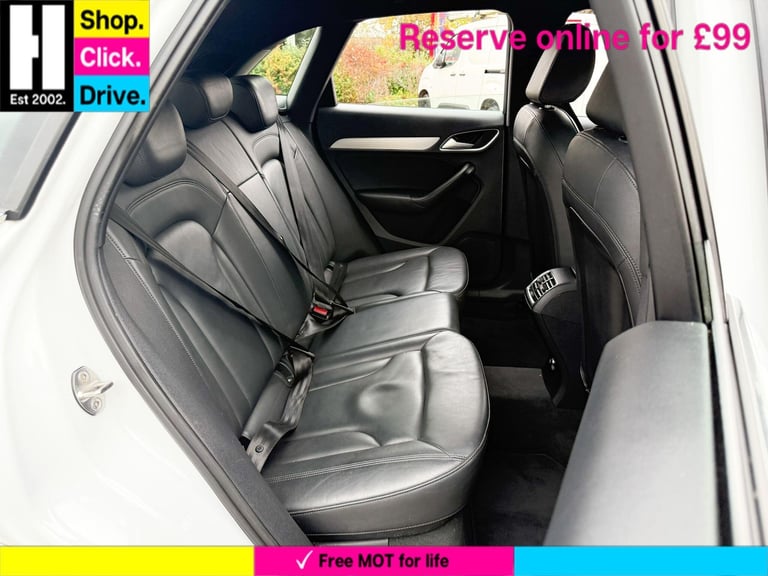 2012 Audi Q3 2.0 TFSI S line SUV 5dr Petrol Manual quattro Euro 5 (s/s) (170 ps) ESTATE Petrol Ma...