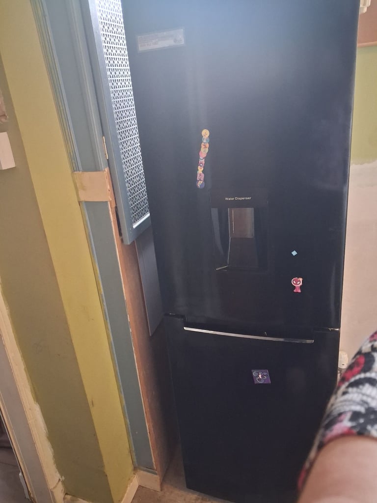 image for Black fridge freezer