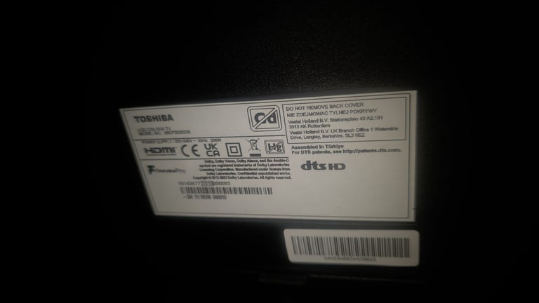 Toshiba 65 inch tv