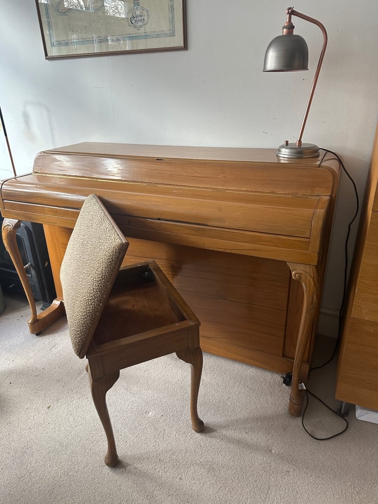 Free piano and stool to collect