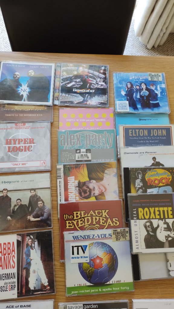 CD's - Dance Trance Pop Chart from 90's and 2000's - Job Lot