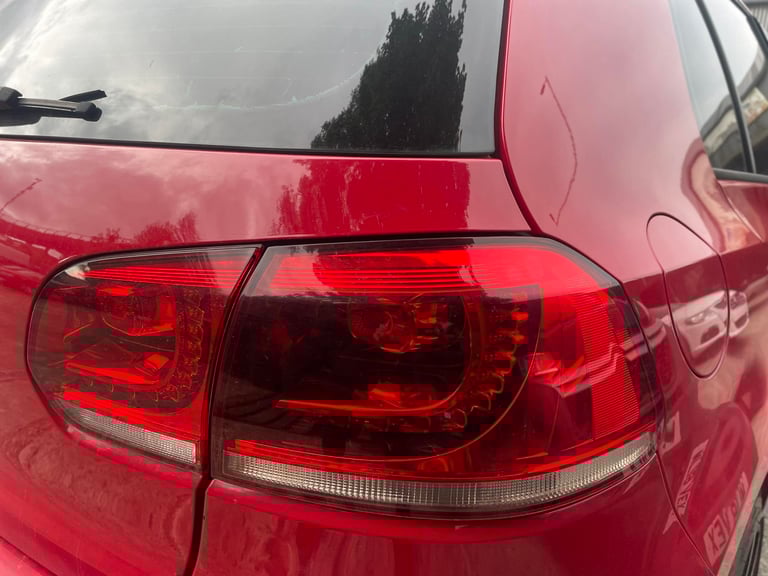 VW GOLF MK6 GTD FOR BREAKING IN RED 08-12 LY3D 