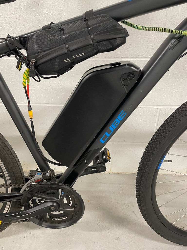 Cube throttle electric bike 