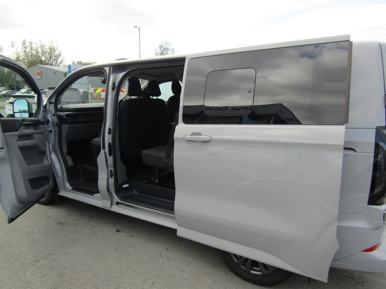 2025 Ford Transit Custom 2.0D EcoBlue 170ps H1 Double Cab Van Limited Auto Crew Bus Diesel Automatic