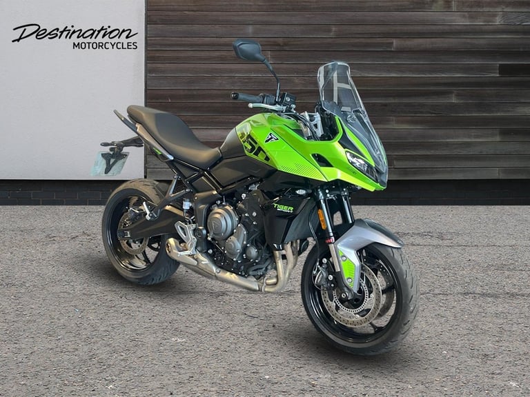 2025 Triumph Tiger Sport 660 PREMIUM COLOUR Petrol green 6 Speed