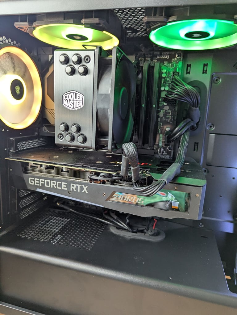 image for Gaming pc and ultra wide monitor