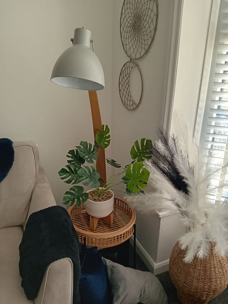 image for Grey floor lamp