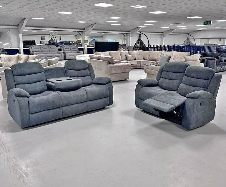 image for  ** Awesome Price---- FABRIC SORRENTO  3 & 2 SEATER SET  _ 35% OFF COD 
