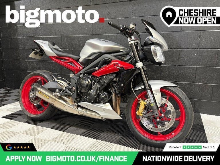 image for 2016 16 TRIUMPH STREET TRIPLE 675 RX  FINANCE SPECIALISTS APPLY NOW