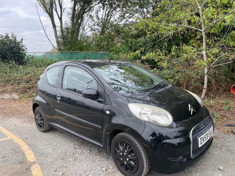image for CITROEN C1 1.0 VTR 59 REG BLACK 3 DOOR MOT APRIL 4TH 2026 ROAD TAX £20 YEAR LOW INSURANCE 60+MPG