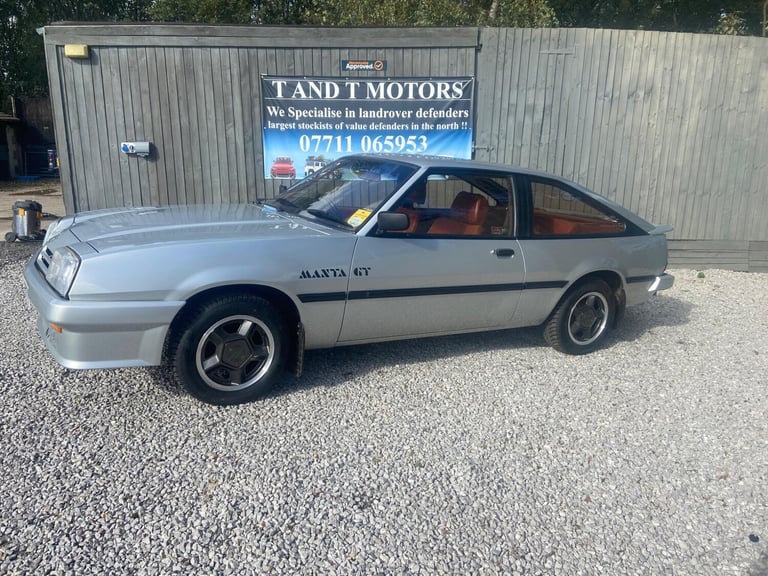1984 Opel Manta 1.8 Berlinetta Coupe 2dr Petrol Manual (90 bhp) Petrol Manual
