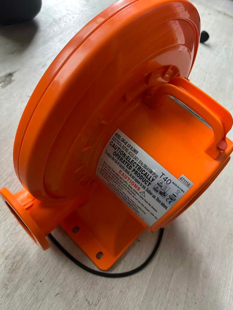 Inflatable Bouncy Castle Air Blower  610W Electric Pump 