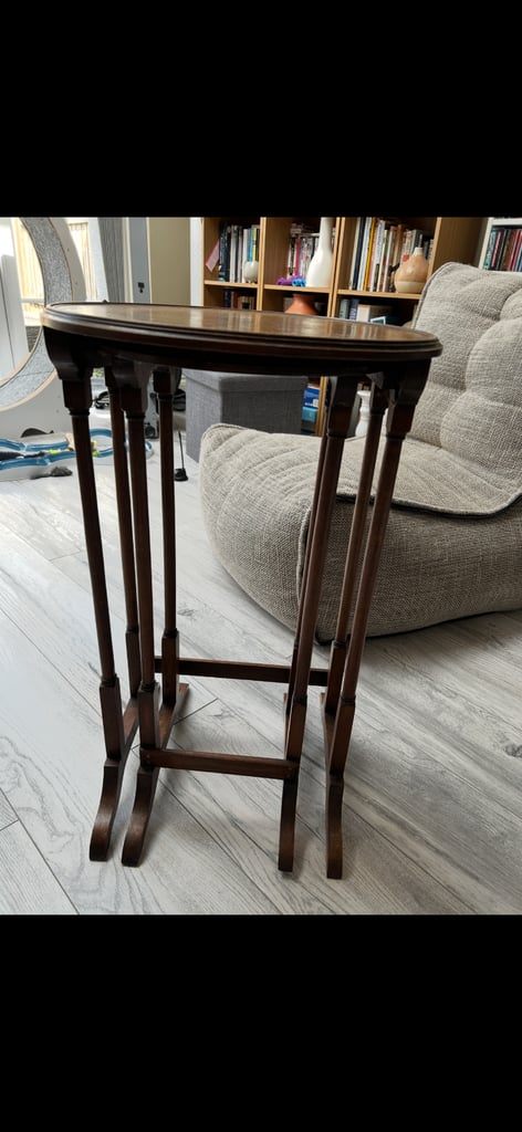 Edwardian Revival Nest of Tables c:1930’s-50’s