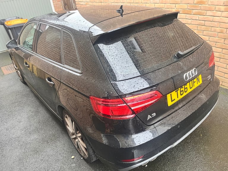 AUDI A3 TDI BLACK 2.0 DIESEL 2016 - NON-RUNNER / SPARES OR REPAIR
