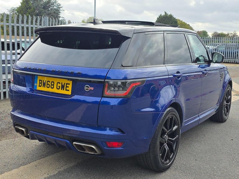 LAND ROVER RANGE ROVER SPORT 5.0 P575 V8 SVR Auto 4WD Euro 6 (s/s) 5dr 2018