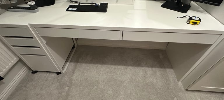 Ikea Micke Desk with 2 draws