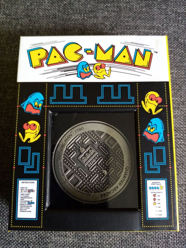PAC-MAN Collectors Edition 1/4 Size ARCADE £90