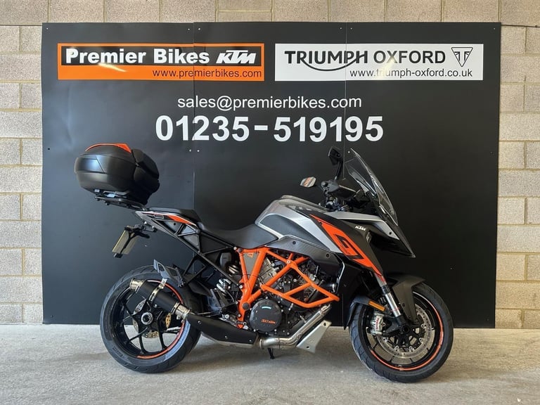 image for STUNNING LOW MILEAGE 2017/67 KTM 1290 SUPERDUKE GT MOTORCYCLE 