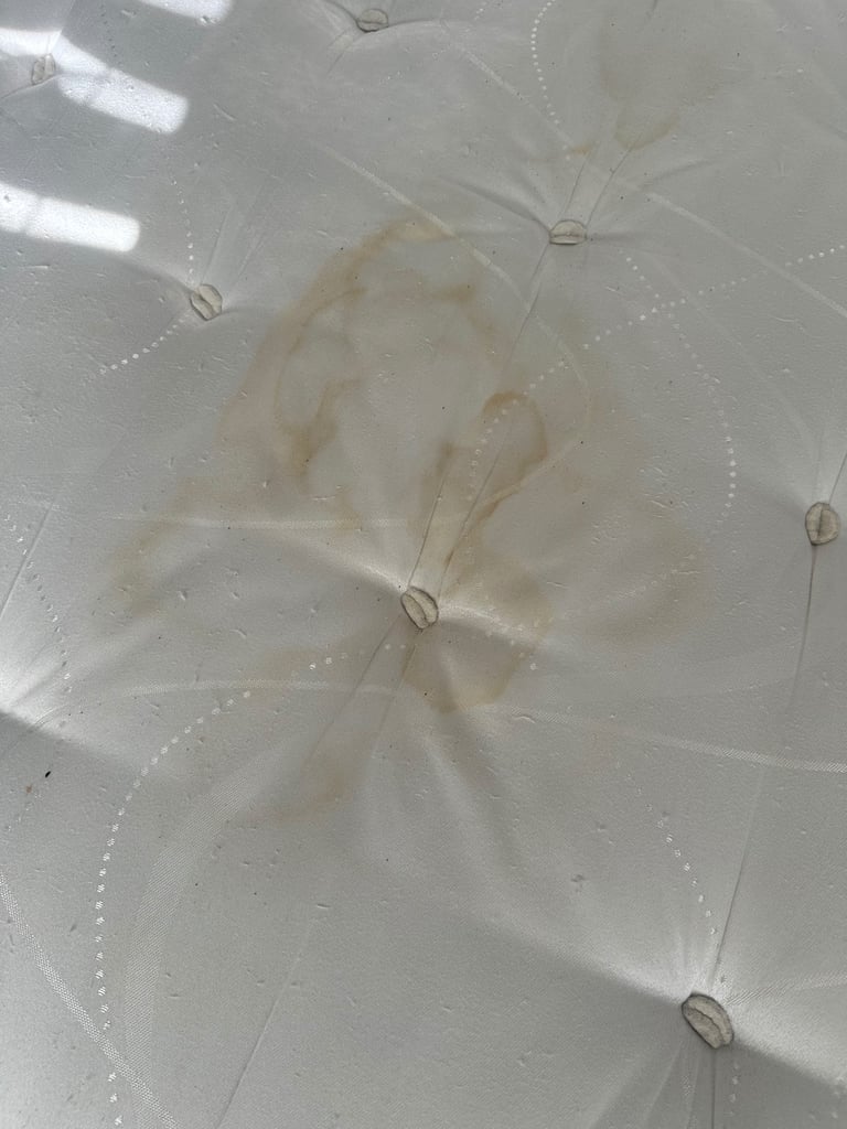 Standard Double Bed & Mattress 