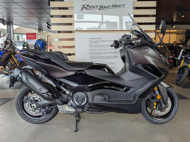 IN STOCK NOW! - NEW Yamaha TMAX Tech MAX. Dark Magma. £14,000 On The Road