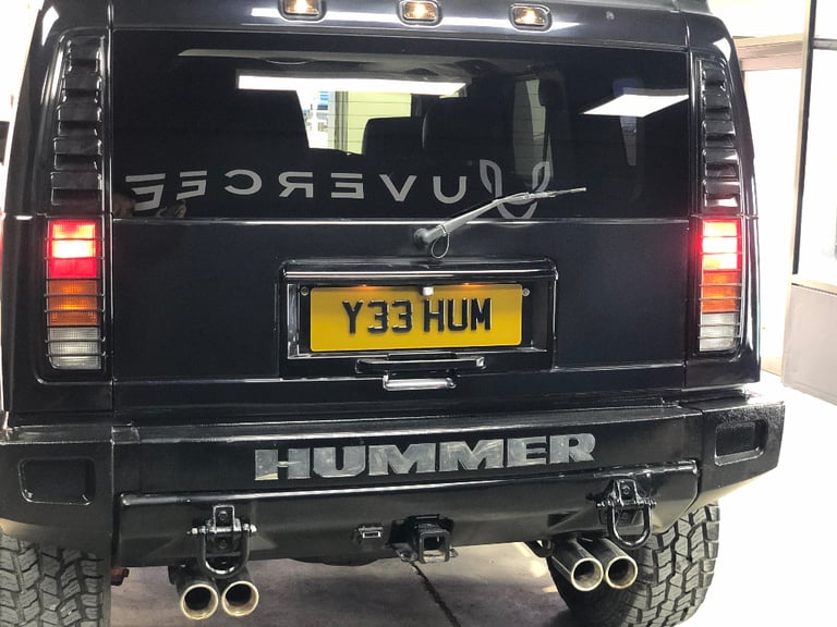 image for Y33 HUM - Number plate