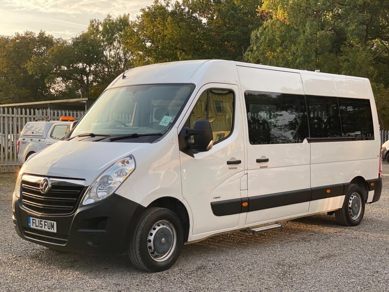 2015 Vauxhall Movano MINI BUS CDTi 3500 FWD L3 H2 Euro 5 5dr PANEL VAN Diesel Manual