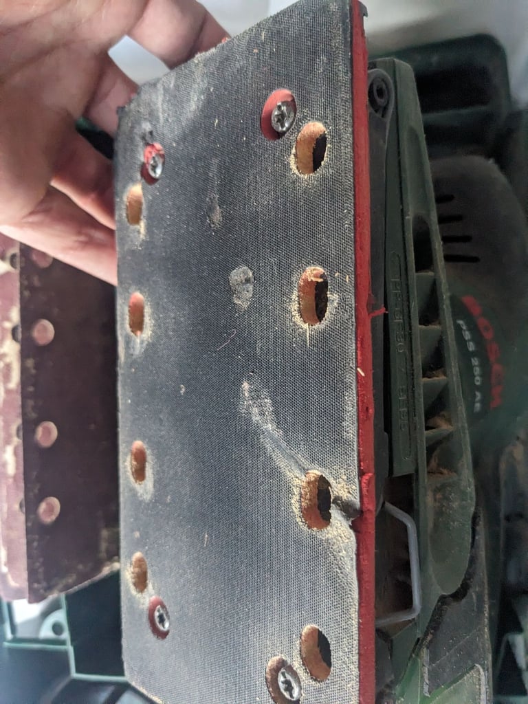 Bosch sander pss 250ae