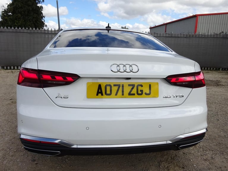 2021 71 REG AUDI A5 S LINE 40 TFSI AUTO DAMAGED REPAIRABLE SALVAGE