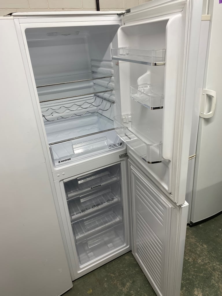 📞WHITE HOOVER FROST FREE 6FT FRIDGE FREEZER 