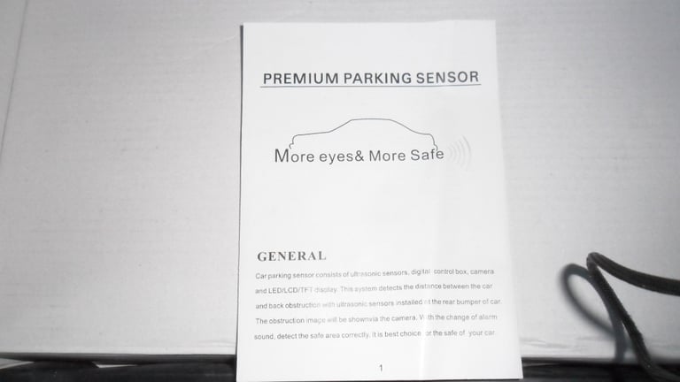 rear parking sensor kit car reverse parking