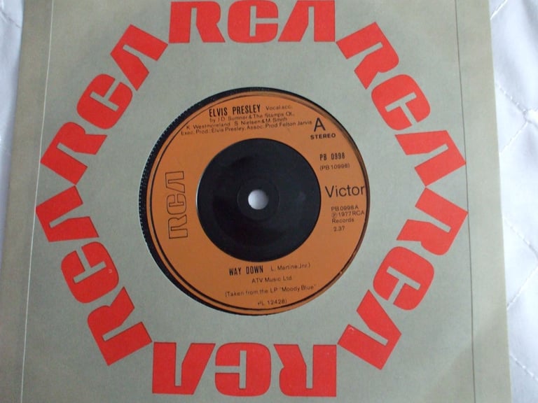 image for Elvis Way Down/Pledging my love