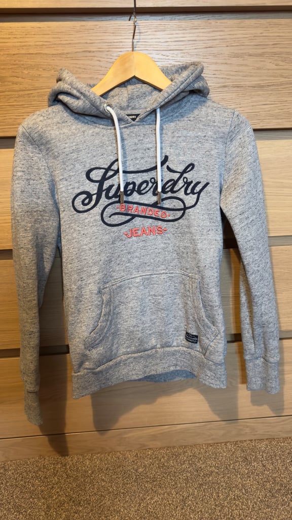 Superdry hoodie size 8