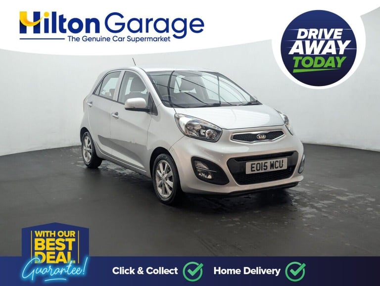 2015 Kia Picanto 1.25 2 Hatchback 5dr Petrol Auto Euro 5 (84 bhp) HILL START ASSIST+TINTED G HATC...