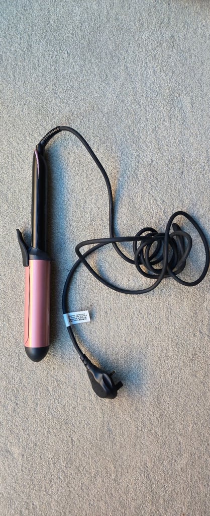 BaByliss Red Hair Curling Wand Barrel Tong Curler New - Unused item