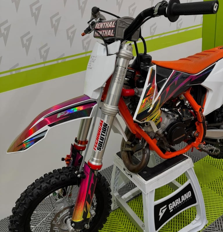 KTM SX 50 2023, HGS exhaust, VHM head