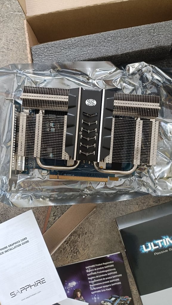ATI Radeon R7 250 Silent Fan Less Passive Cooled Video Card