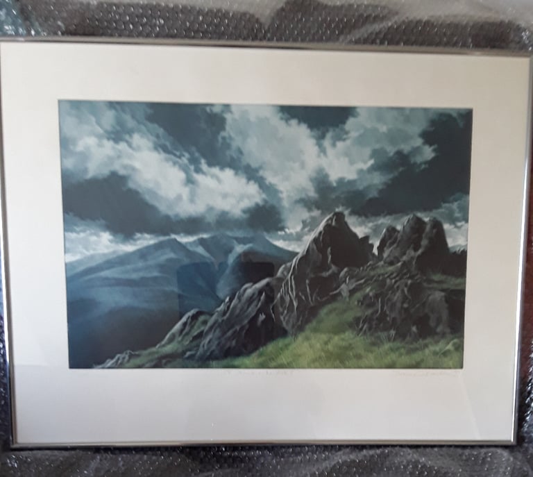  Susan Jameson Framed picture - 'St Johns in the Vale II' - 'Artists Proof'